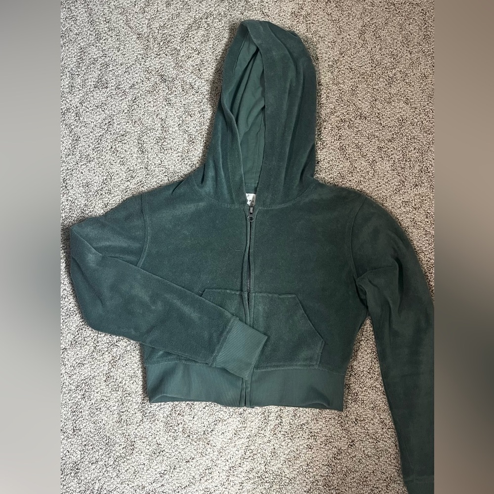 Cropped Aeropostale zip up